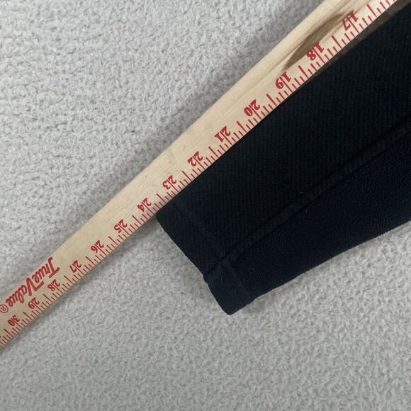 Patagonia Synchilla Sweater Womens Small Black Full Zip Slimming Broken Zip Tab - Picture 4 of 16